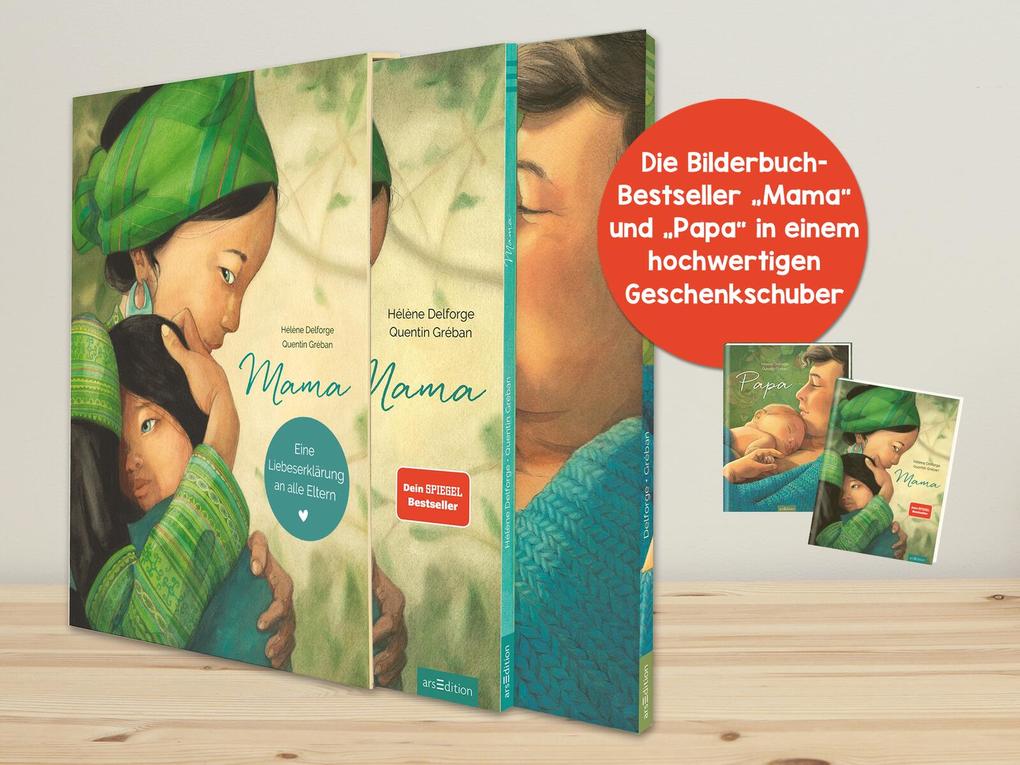 Weitere Ansicht: Geschenk-Schuber Mama & Papa | Hélène Delforge