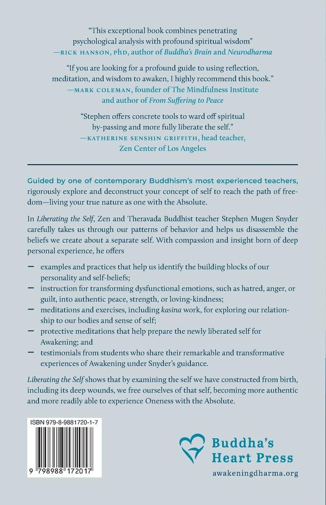 Weitere Ansicht: Liberating the Self | Stephen Snyder