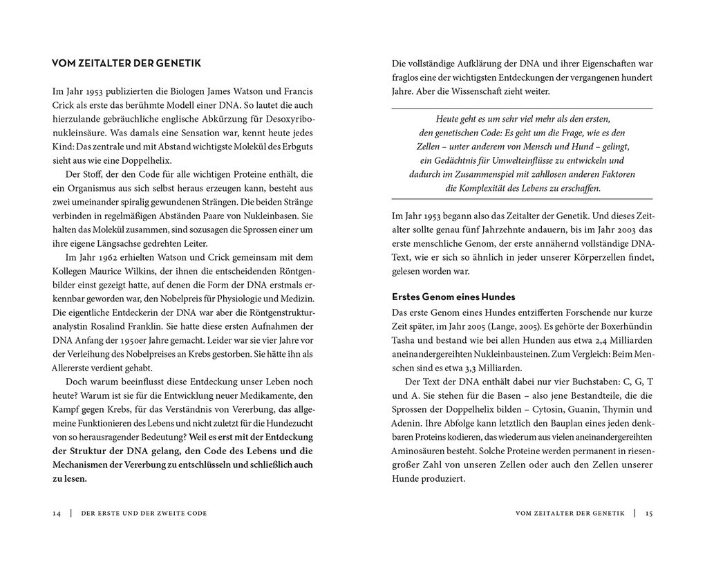 Weitere Ansicht: Die Epigenetik des Hundes | Peter Spork