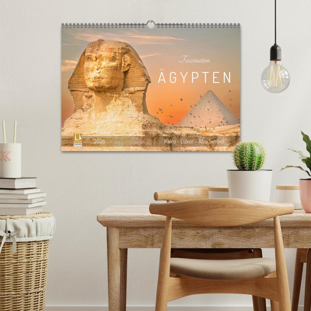 Weitere Ansicht: Faszination Ägypten: Kairo - Luxor - Abu Simbel (Wandkalender 2026 DIN A3 quer), CALVENDO Monatskalender | U-DO U-DO, Calvendo, U-DO