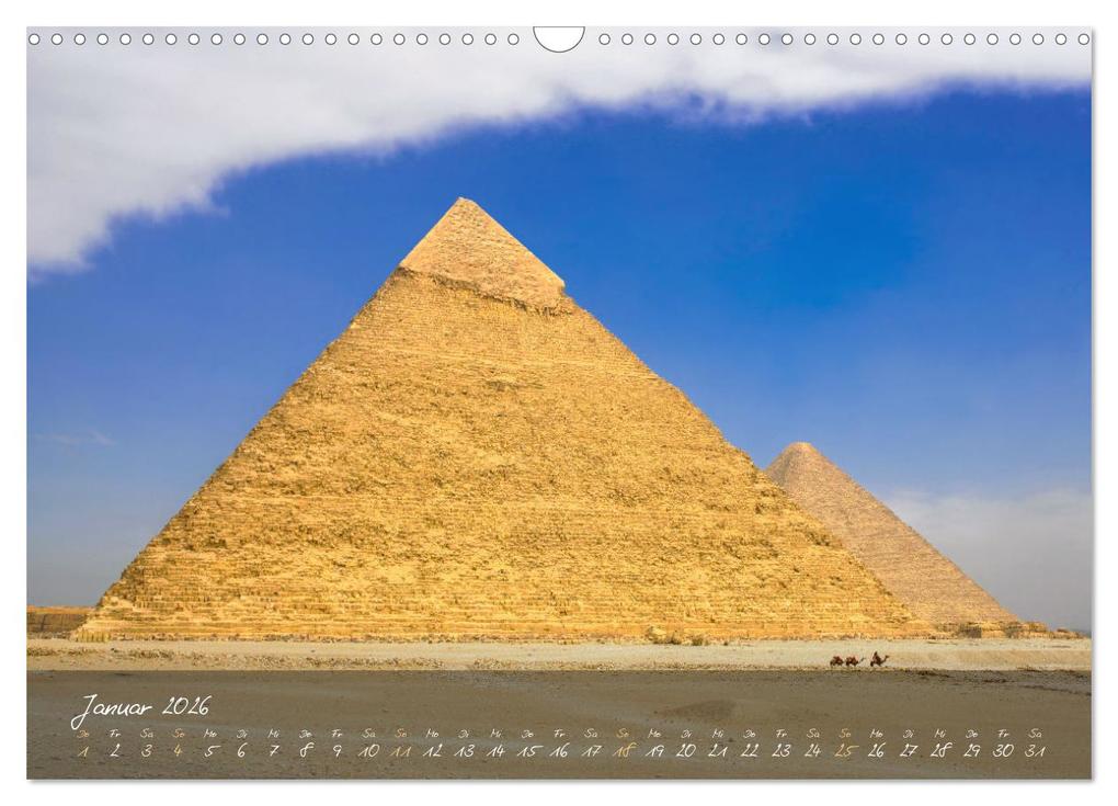 Weitere Ansicht: Faszination Ägypten: Kairo - Luxor - Abu Simbel (Wandkalender 2026 DIN A3 quer), CALVENDO Monatskalender | U-DO U-DO, Calvendo, U-DO