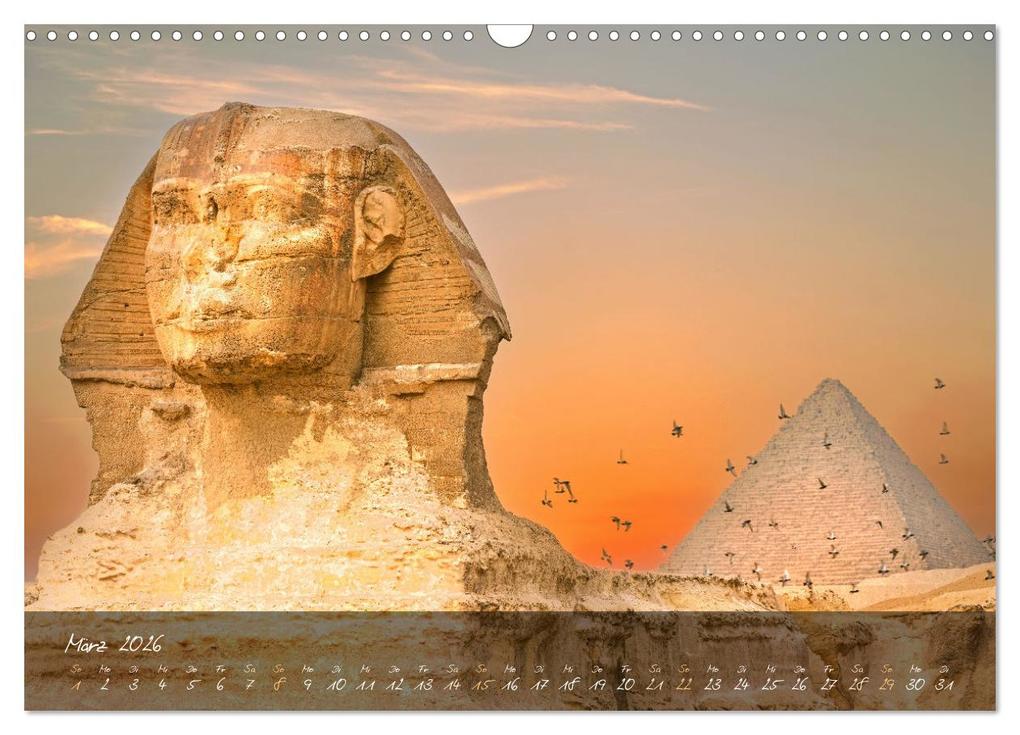 Weitere Ansicht: Faszination Ägypten: Kairo - Luxor - Abu Simbel (Wandkalender 2026 DIN A3 quer), CALVENDO Monatskalender | U-DO U-DO, Calvendo, U-DO