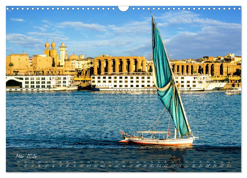 Weitere Ansicht: Faszination Ägypten: Kairo - Luxor - Abu Simbel (Wandkalender 2026 DIN A3 quer), CALVENDO Monatskalender | U-DO U-DO, Calvendo, U-DO