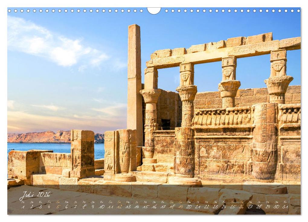 Weitere Ansicht: Faszination Ägypten: Kairo - Luxor - Abu Simbel (Wandkalender 2026 DIN A3 quer), CALVENDO Monatskalender | U-DO U-DO, Calvendo, U-DO