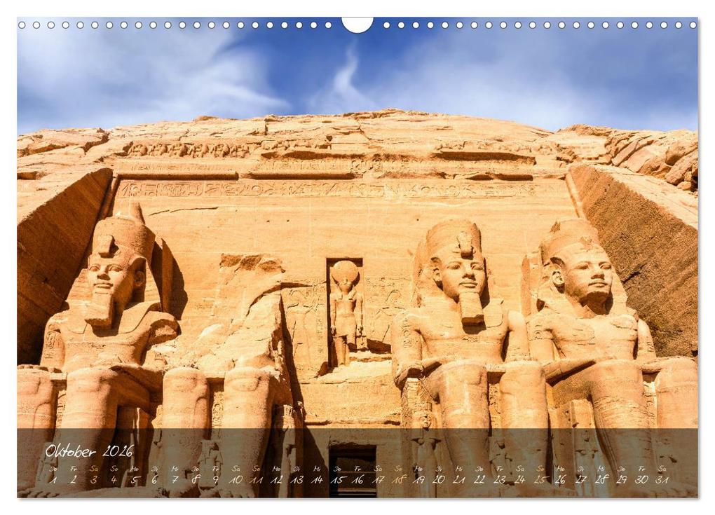 Weitere Ansicht: Faszination Ägypten: Kairo - Luxor - Abu Simbel (Wandkalender 2026 DIN A3 quer), CALVENDO Monatskalender | U-DO U-DO, Calvendo, U-DO