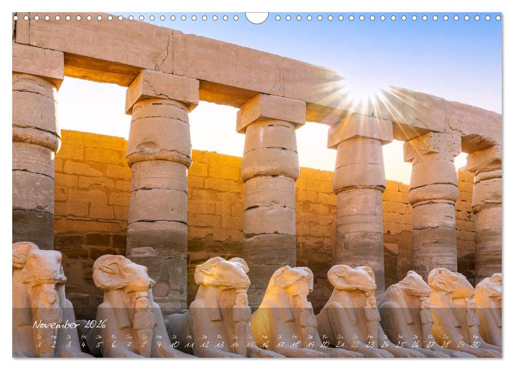 Weitere Ansicht: Faszination Ägypten: Kairo - Luxor - Abu Simbel (Wandkalender 2026 DIN A3 quer), CALVENDO Monatskalender | U-DO U-DO, Calvendo, U-DO