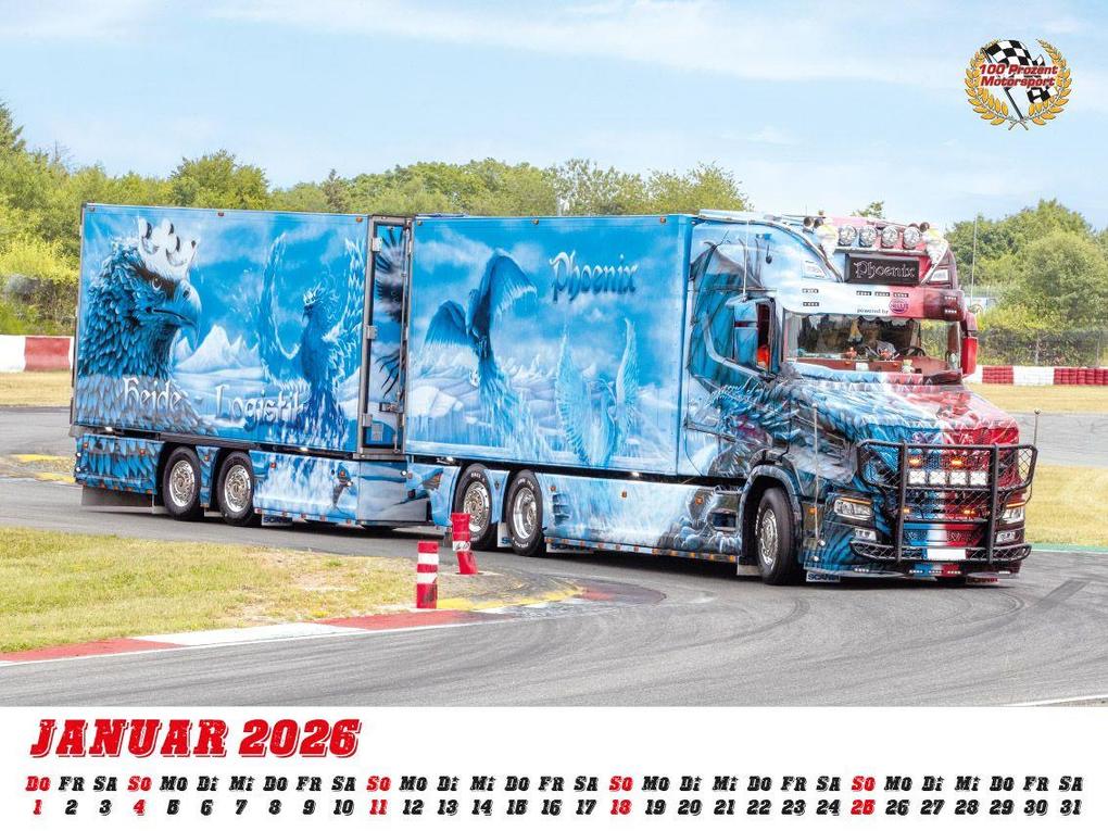 Weitere Ansicht: Showtrucks Kalender 2026 | Frank Pommer