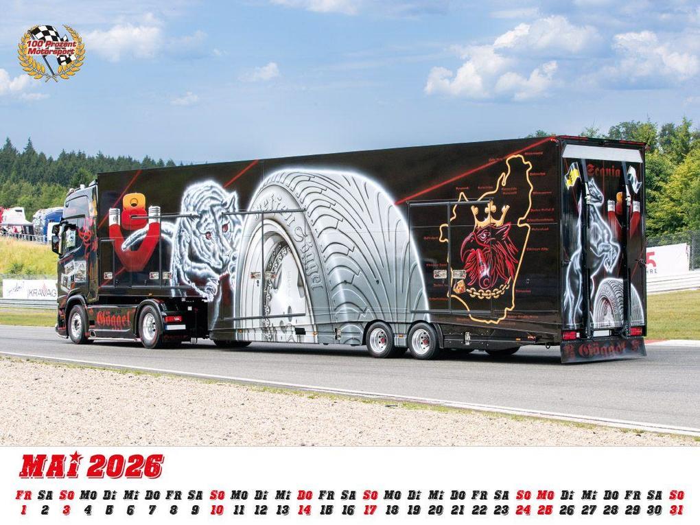 Weitere Ansicht: Showtrucks Kalender 2026 | Frank Pommer
