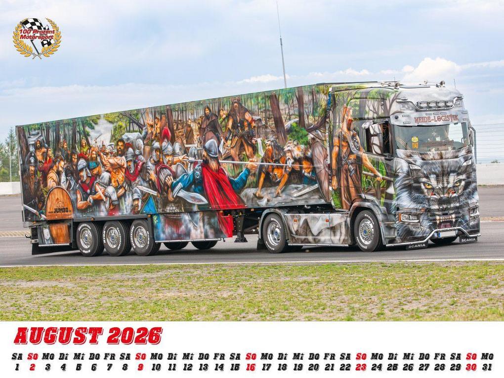 Weitere Ansicht: Showtrucks Kalender 2026 | Frank Pommer