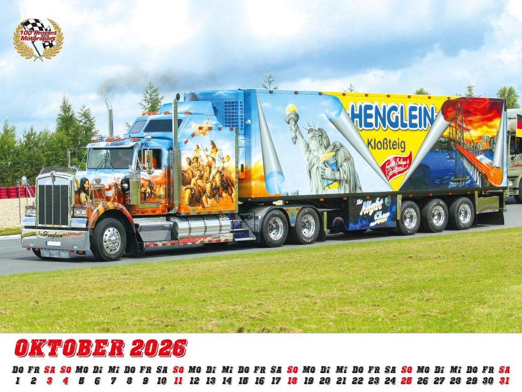 Weitere Ansicht: Showtrucks Kalender 2026 | Frank Pommer