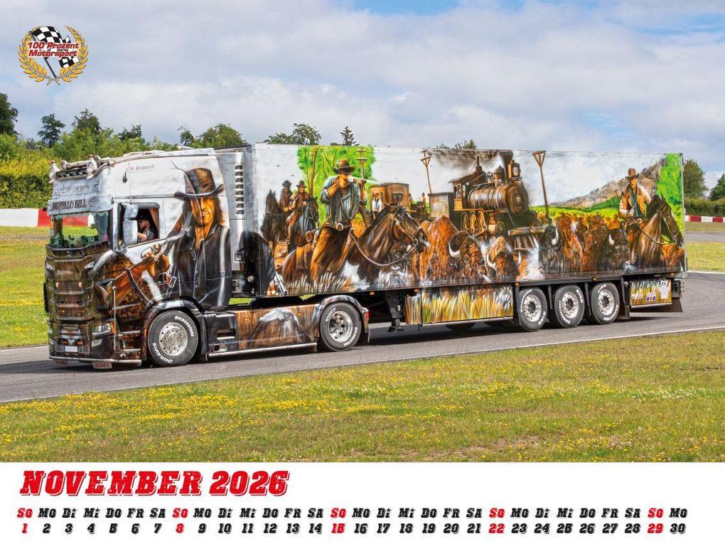 Weitere Ansicht: Showtrucks Kalender 2026 | Frank Pommer