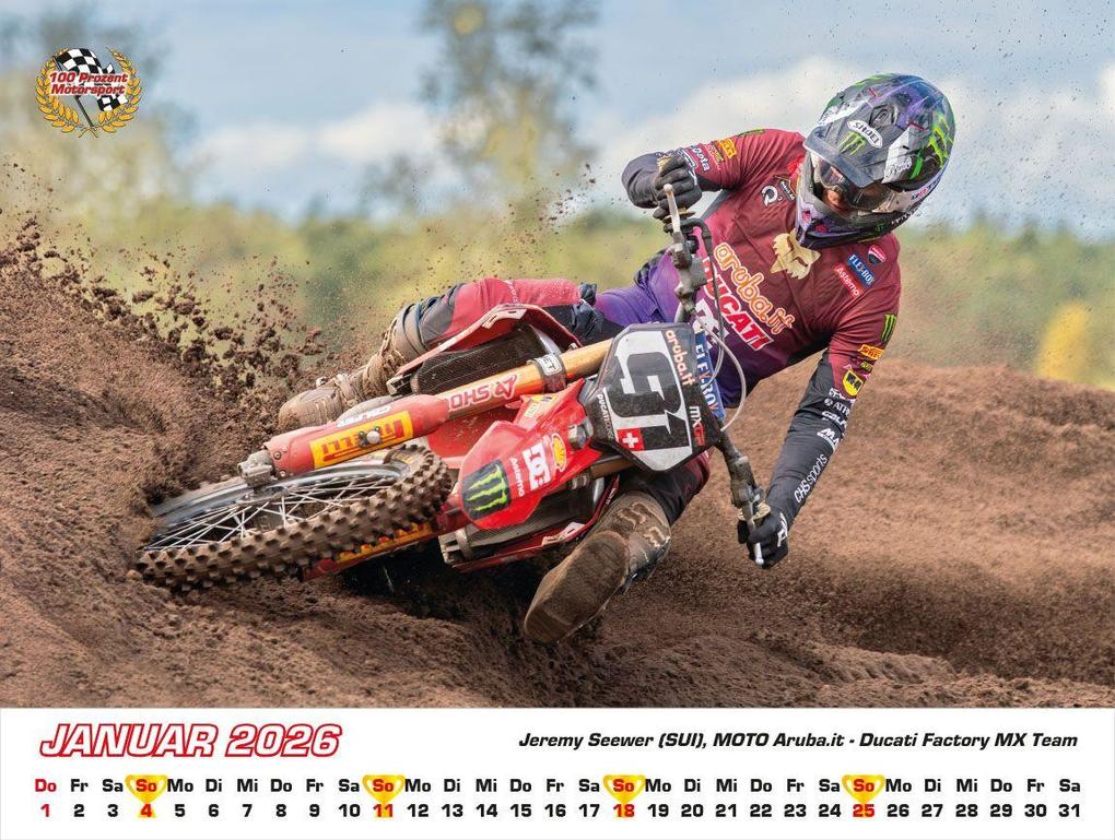 Weitere Ansicht: Motocross WM Kalender 2026 | Frank Pommer