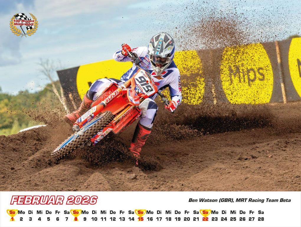 Weitere Ansicht: Motocross WM Kalender 2026 | Frank Pommer