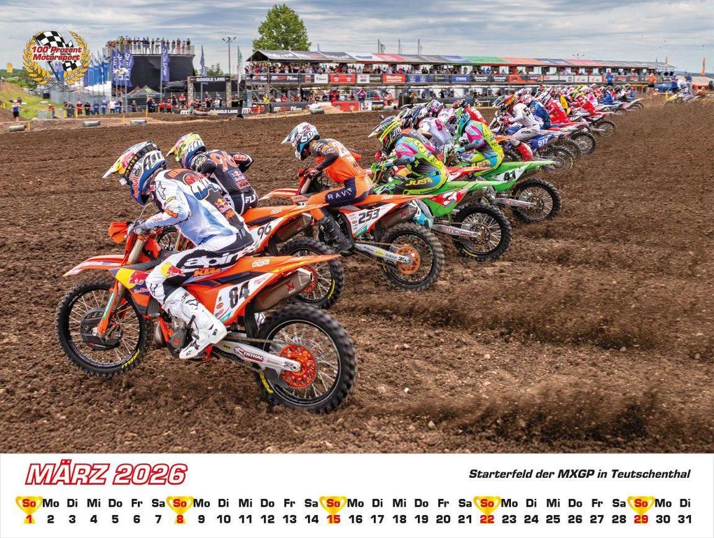 Weitere Ansicht: Motocross WM Kalender 2026 | Frank Pommer