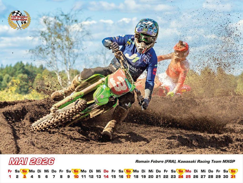 Weitere Ansicht: Motocross WM Kalender 2026 | Frank Pommer