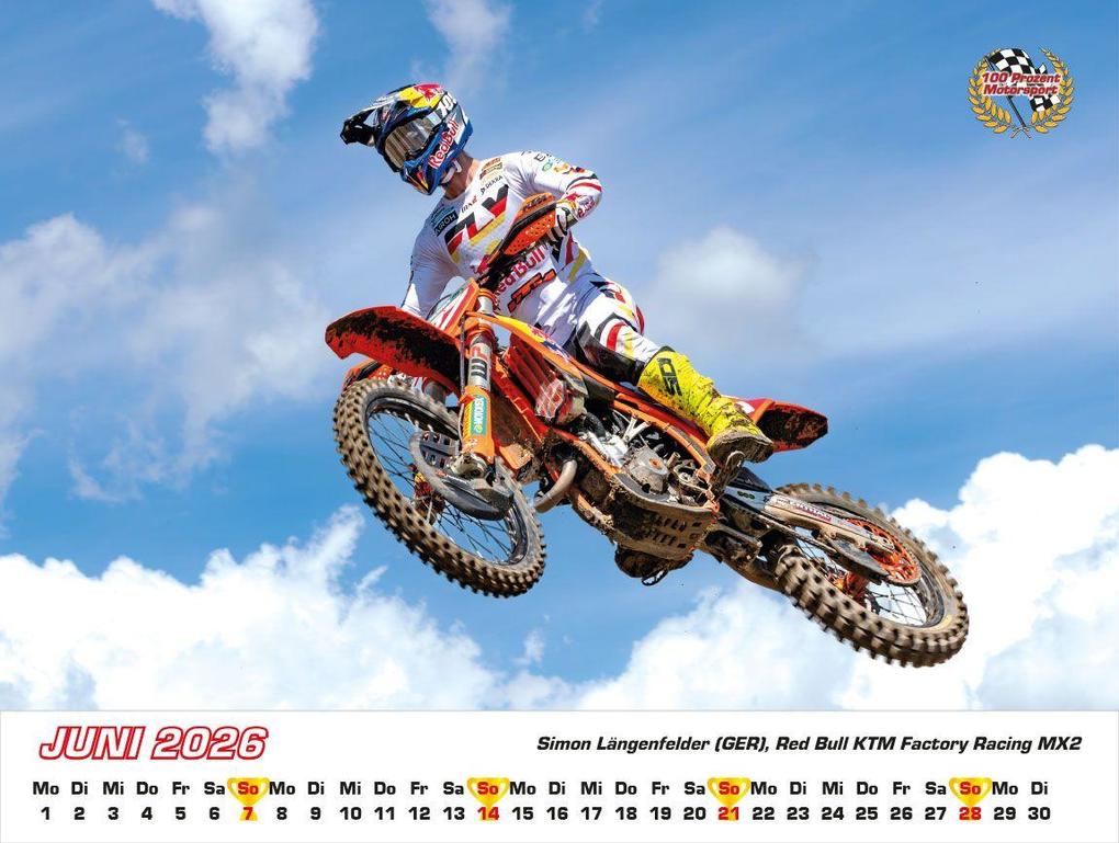 Weitere Ansicht: Motocross WM Kalender 2026 | Frank Pommer