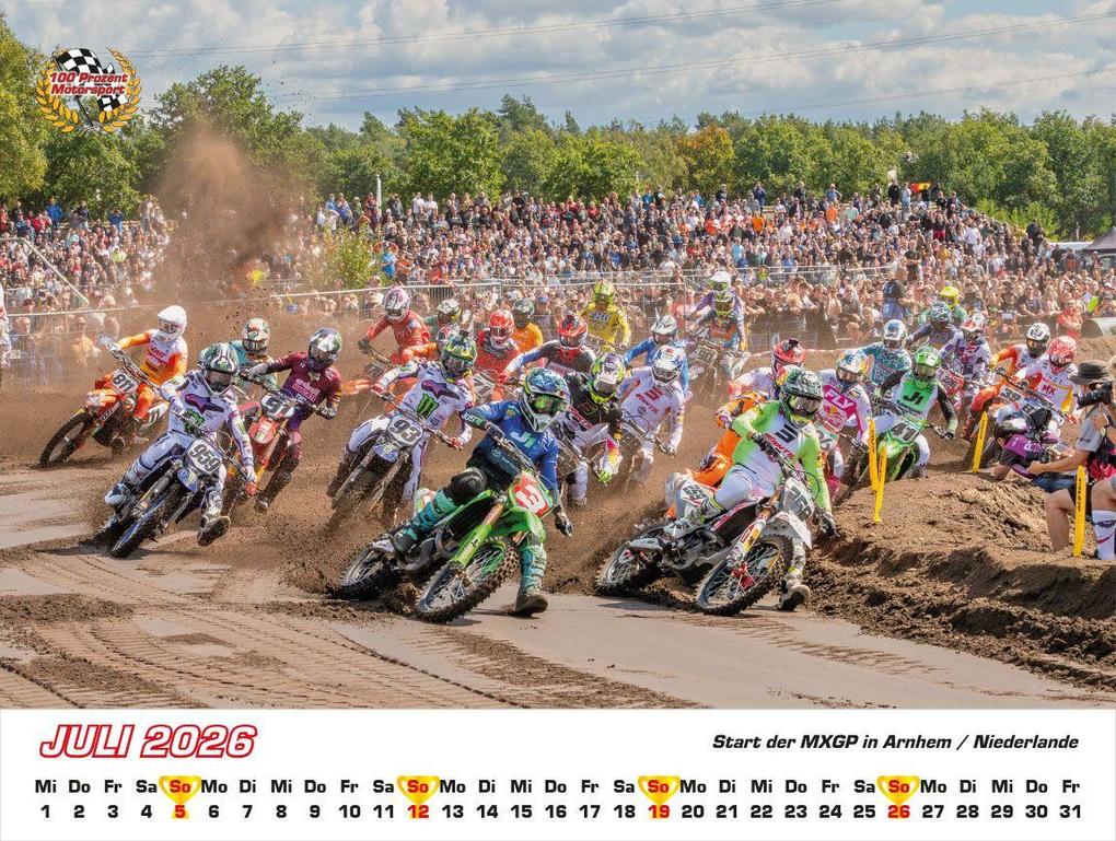 Weitere Ansicht: Motocross WM Kalender 2026 | Frank Pommer