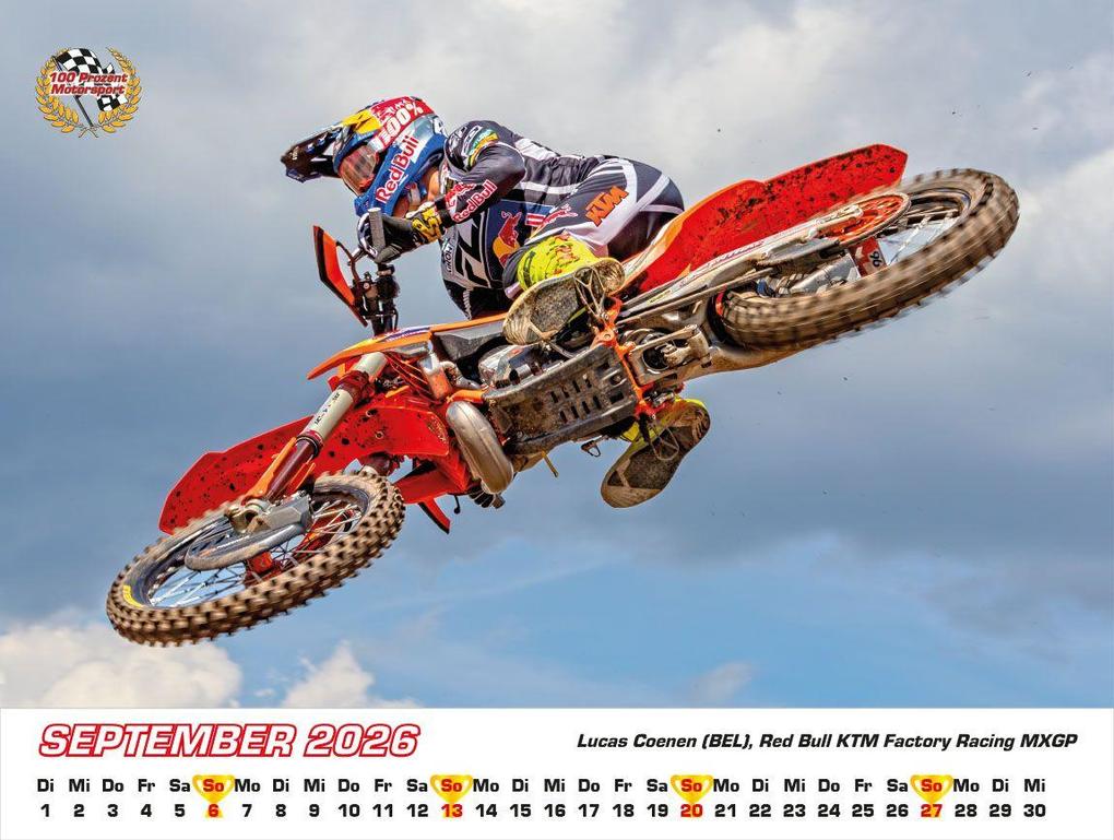 Weitere Ansicht: Motocross WM Kalender 2026 | Frank Pommer