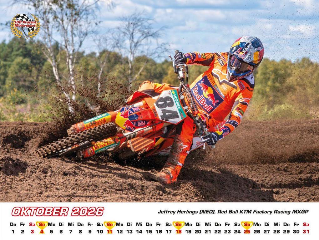 Weitere Ansicht: Motocross WM Kalender 2026 | Frank Pommer