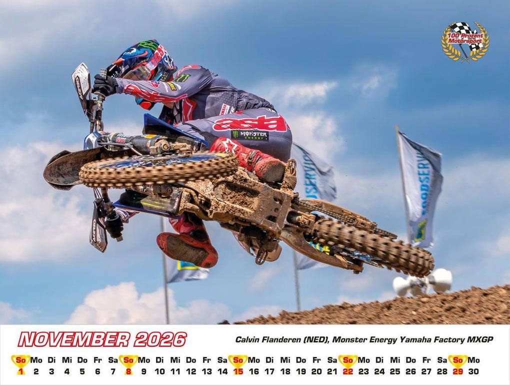 Weitere Ansicht: Motocross WM Kalender 2026 | Frank Pommer