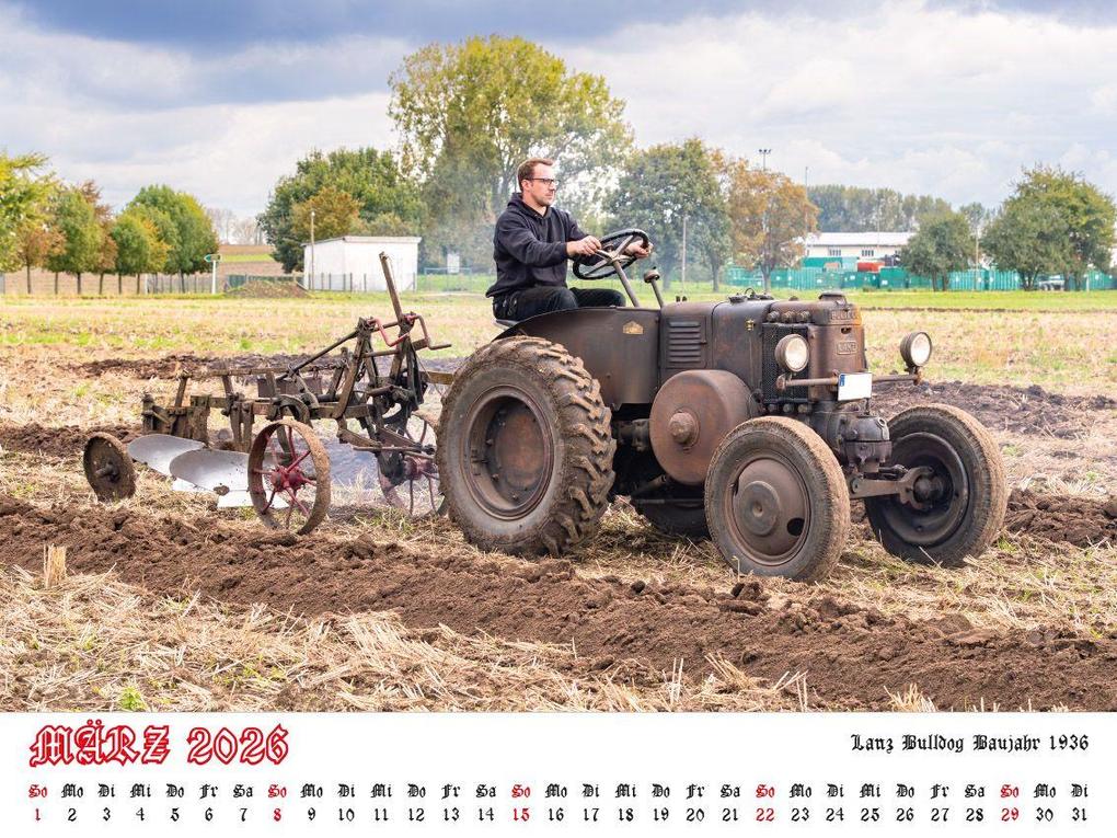 Weitere Ansicht: Faszination Schlepper Kalender 2026 | Frank Pommer