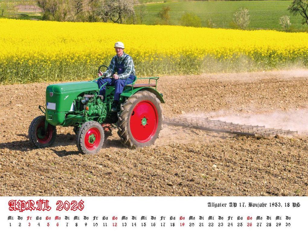 Weitere Ansicht: Faszination Schlepper Kalender 2026 | Frank Pommer