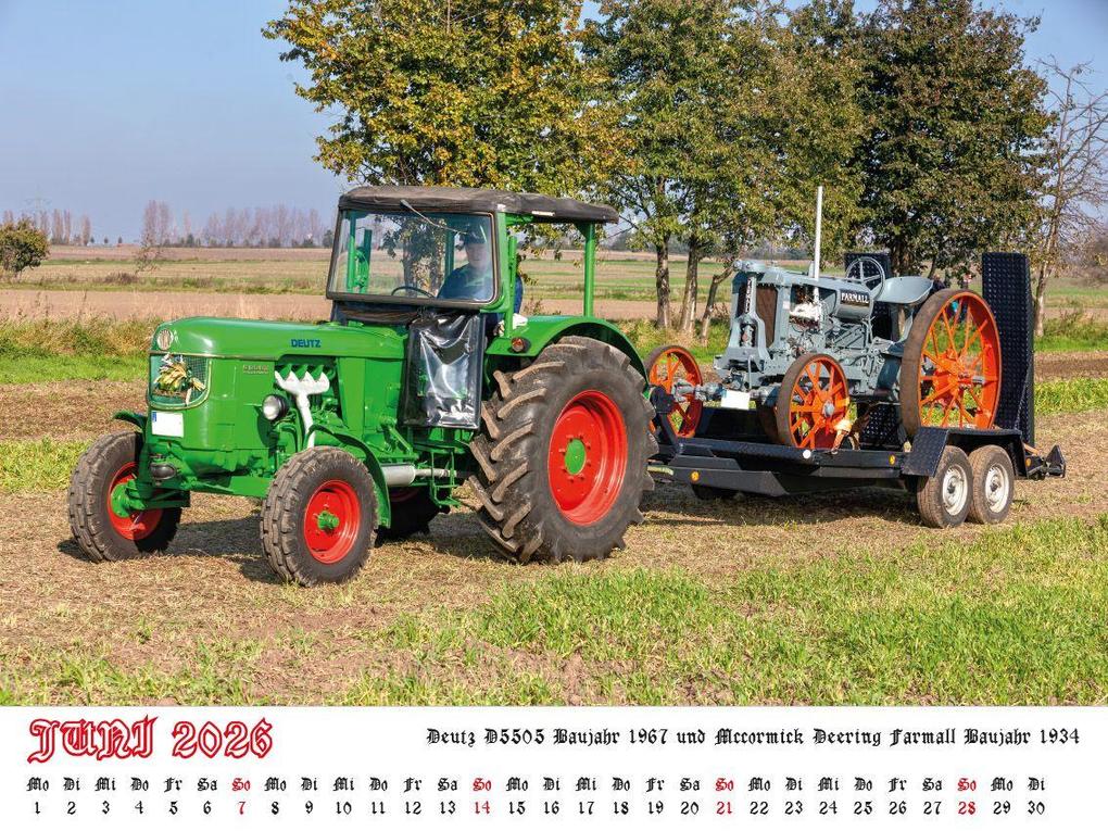 Weitere Ansicht: Faszination Schlepper Kalender 2026 | Frank Pommer