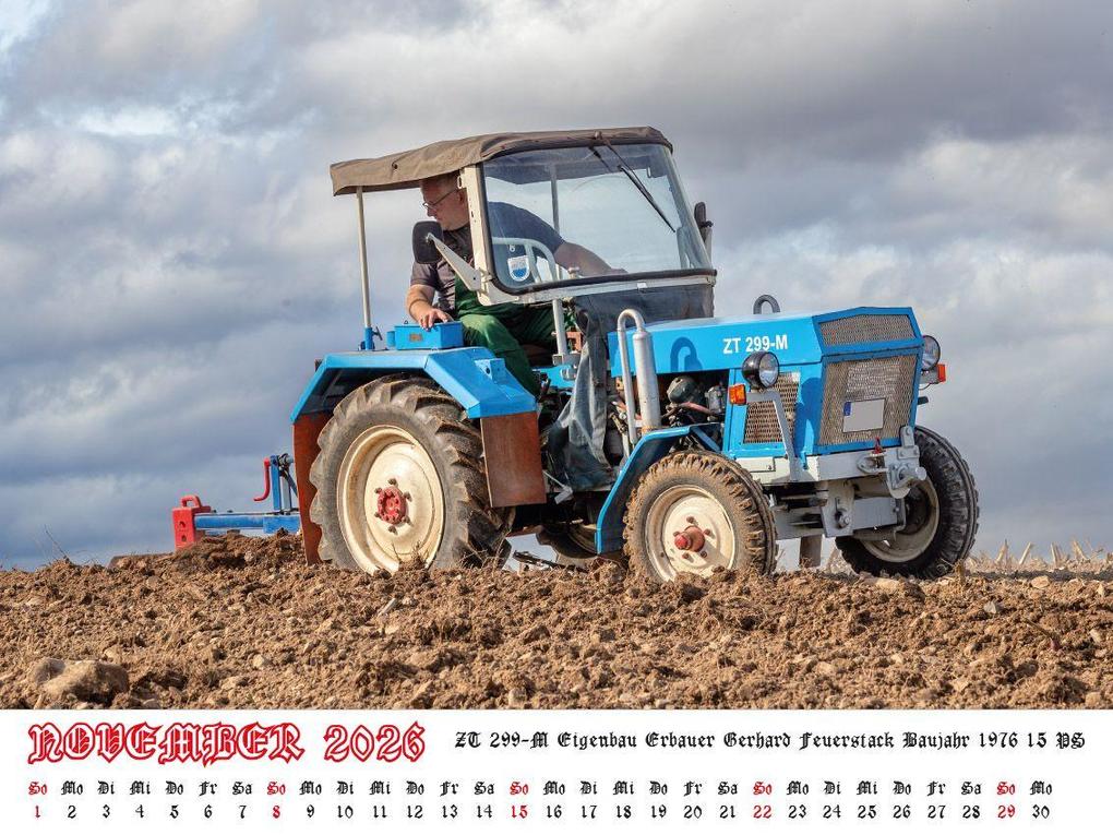 Weitere Ansicht: Faszination Schlepper Kalender 2026 | Frank Pommer