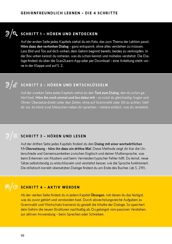 Weitere Ansicht: Englisch lernen, wie dein Gehirn es mag