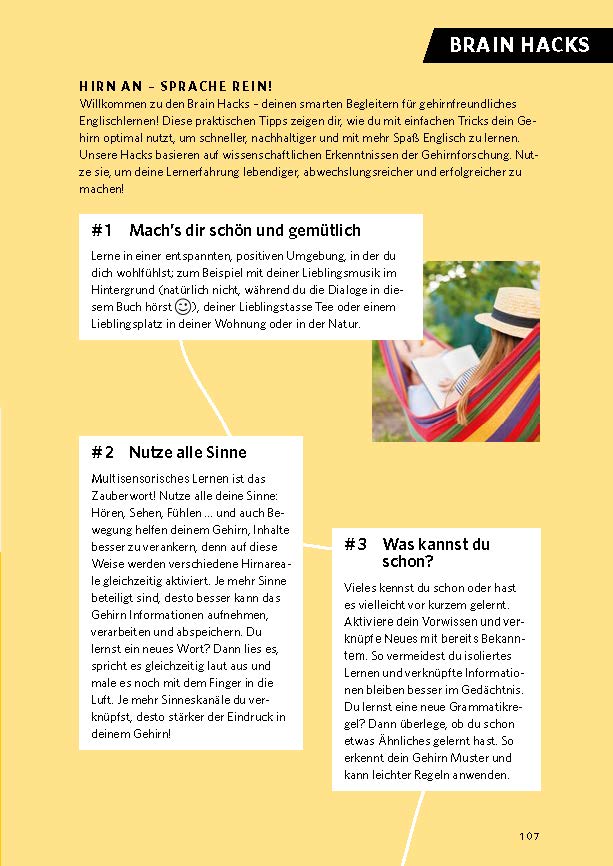 Weitere Ansicht: Englisch lernen, wie dein Gehirn es mag