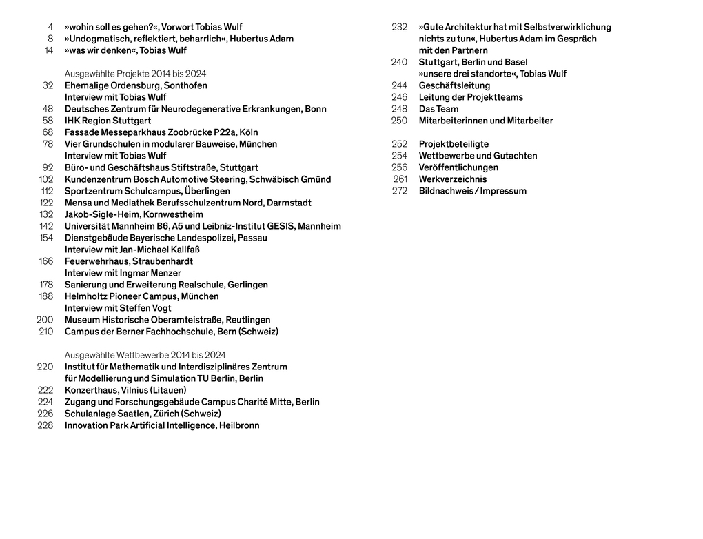 Weitere Ansicht: Struktur und Typus | Hubertus Adam