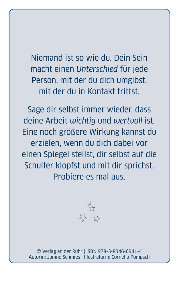 Weitere Ansicht: Du bist wichtig | Janine Schmies