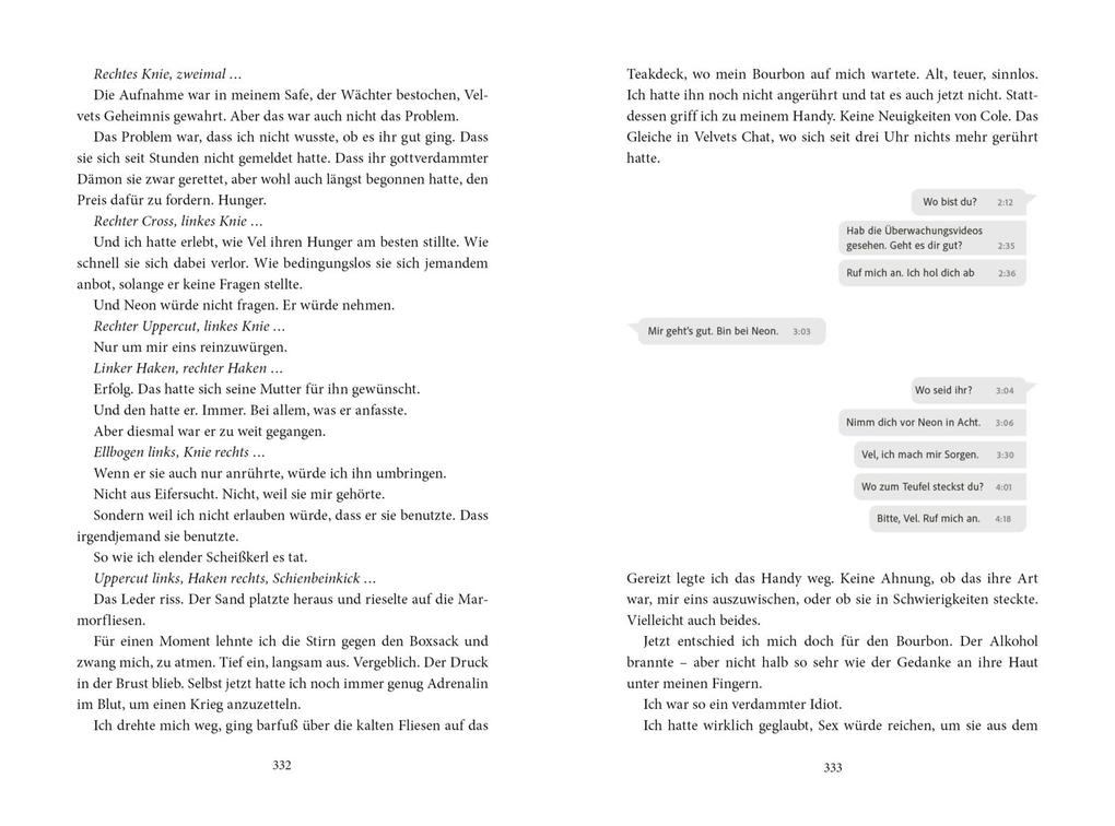 Weitere Ansicht: Velvet-Dilogie 1: Velvet Falls, but the Gods forgot to die | Julia Dippel