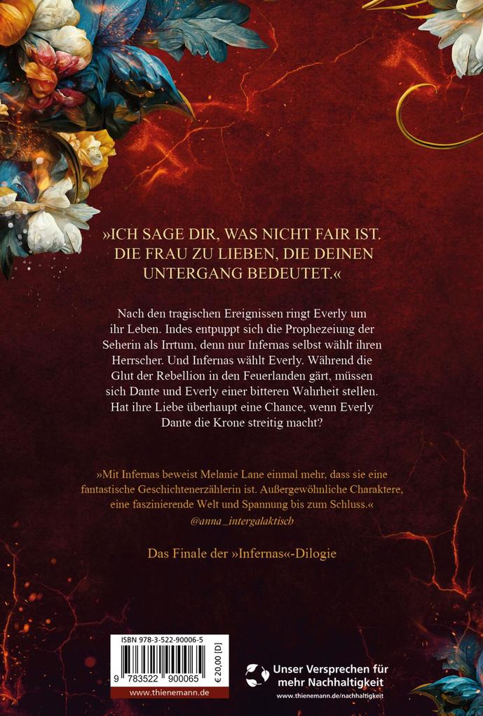 Weitere Ansicht: Infernas 2: Queen of Embers | Melanie Lane