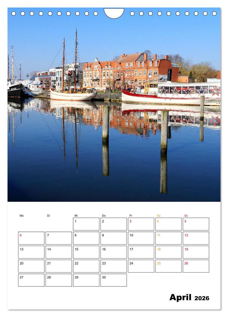 Weitere Ansicht: Greifswald - Ein Spaziergang (Wandkalender 2026 DIN A4 hoch), CALVENDO Monatskalender | Gisela Kruse, Calvendo