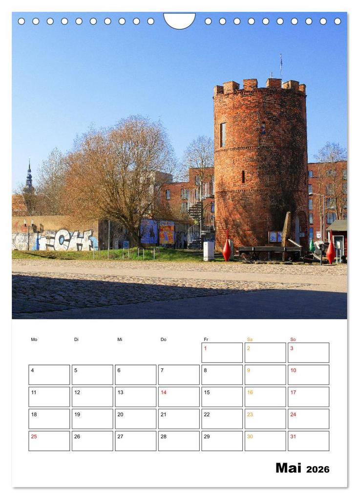 Weitere Ansicht: Greifswald - Ein Spaziergang (Wandkalender 2026 DIN A4 hoch), CALVENDO Monatskalender | Gisela Kruse, Calvendo
