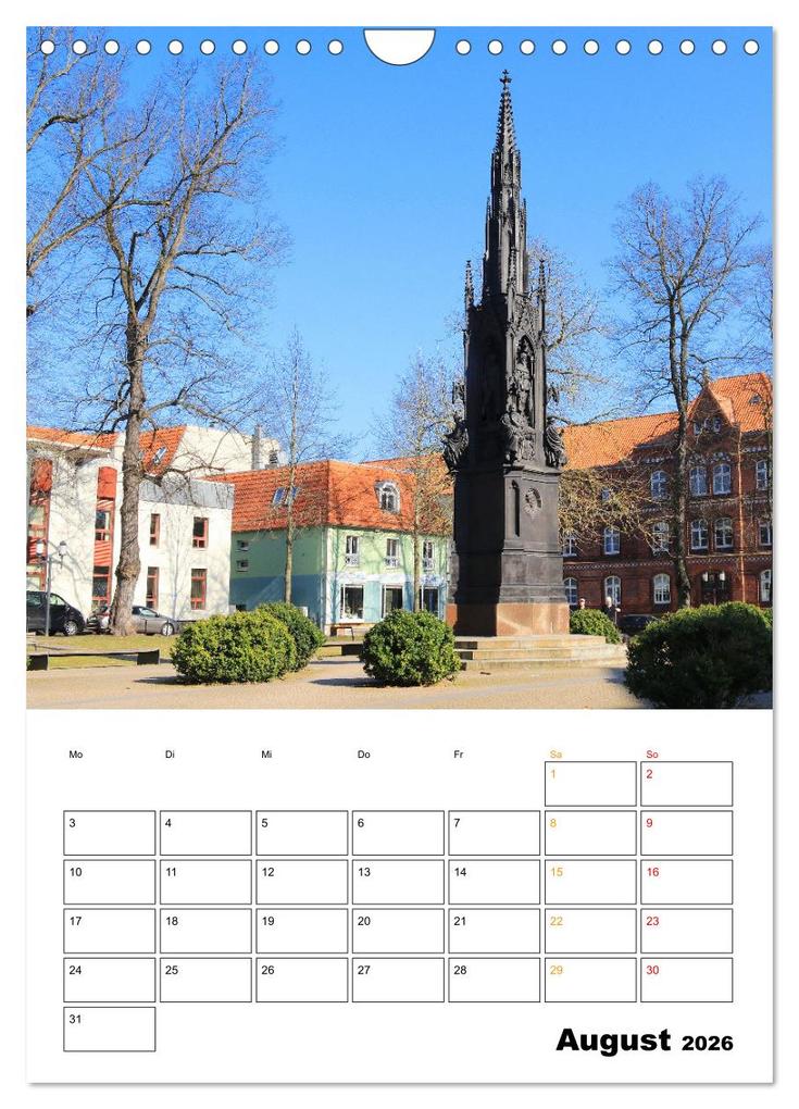 Weitere Ansicht: Greifswald - Ein Spaziergang (Wandkalender 2026 DIN A4 hoch), CALVENDO Monatskalender | Gisela Kruse, Calvendo