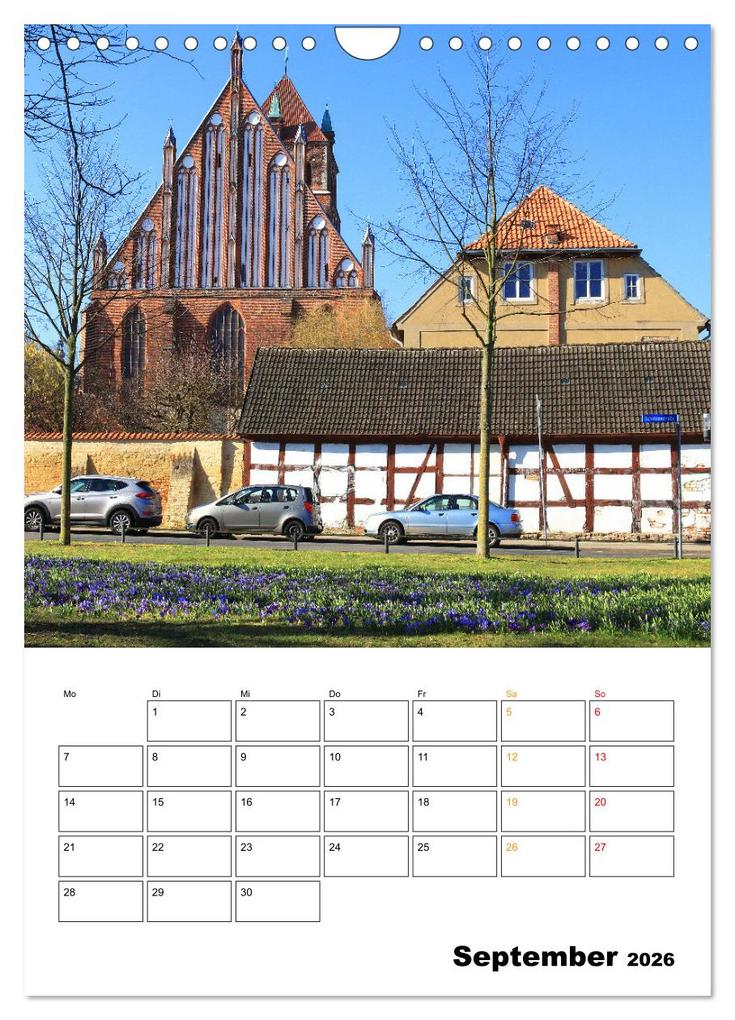 Weitere Ansicht: Greifswald - Ein Spaziergang (Wandkalender 2026 DIN A4 hoch), CALVENDO Monatskalender | Gisela Kruse, Calvendo