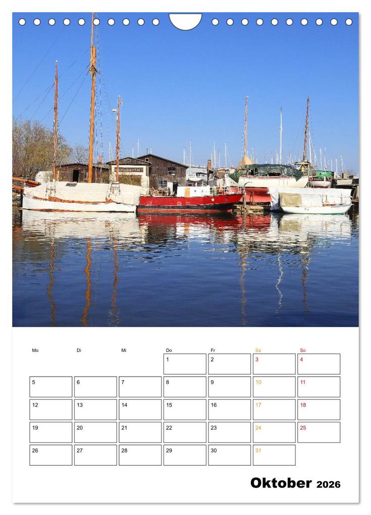 Weitere Ansicht: Greifswald - Ein Spaziergang (Wandkalender 2026 DIN A4 hoch), CALVENDO Monatskalender | Gisela Kruse, Calvendo