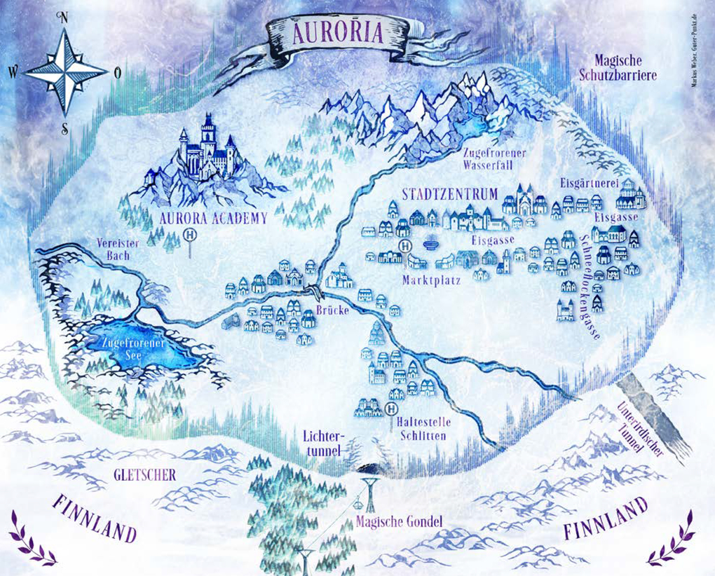 Weitere Ansicht: Aurora Academy (Band 2) - Wenn das Nordlicht entflammt | Mareike Allnoch