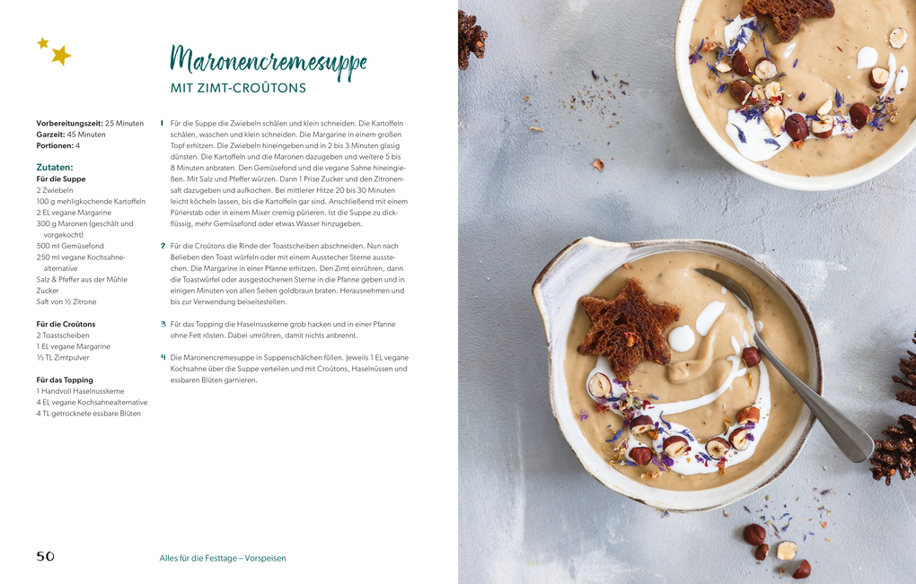 Weitere Ansicht: Weihnachtlich vegan | Anja Sagon (Romaniszyn)