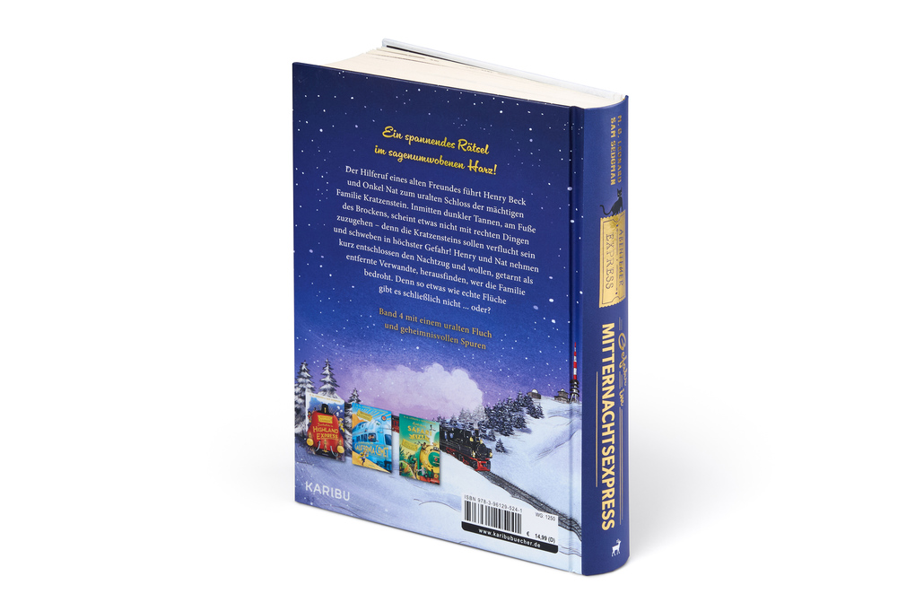 Weitere Ansicht: Abenteuer-Express (Band 4) - Gefahr im Mitternachtsexpress | Maya G. Leonard, Sam Sedgman