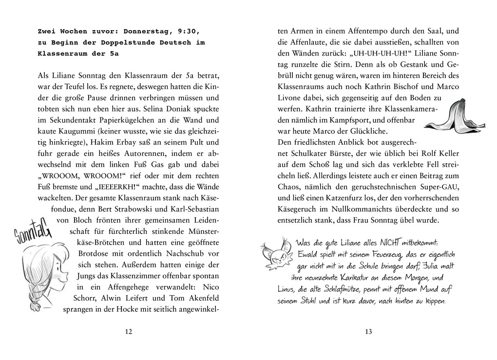 Weitere Ansicht: Die schlimmste Klasse der Welt (Band 5) - Nix wie weg! | Juma Kliebenstein