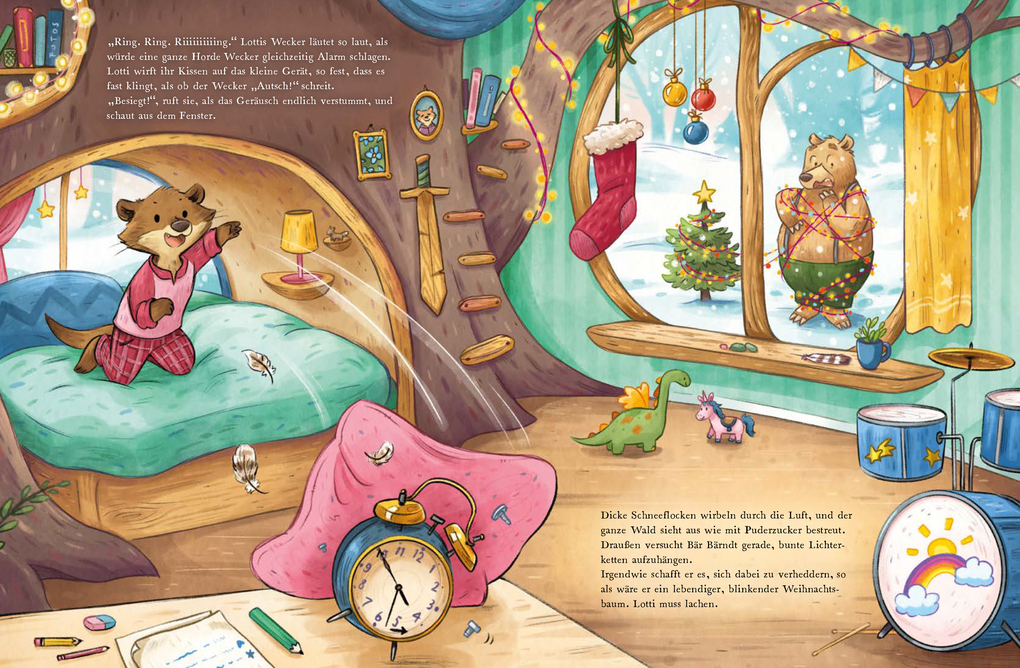 Weitere Ansicht: Lotti und Otto (Band 4) - Die weihnachtliche Freundschaftsfamilie | Collien Fernandes