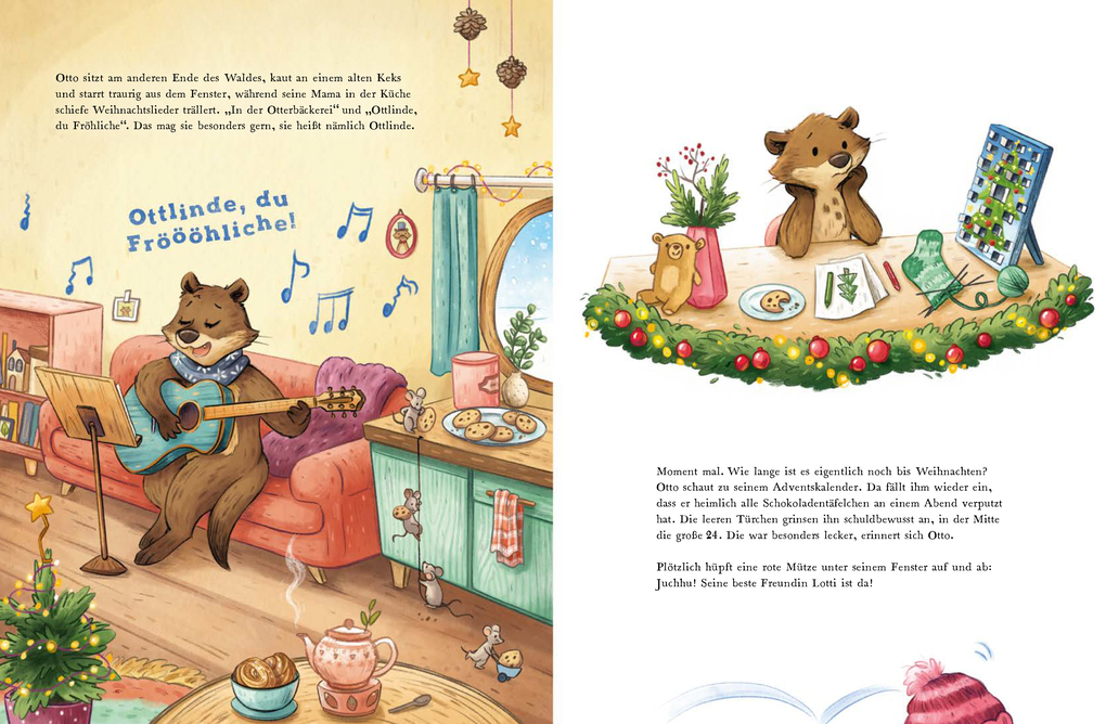 Weitere Ansicht: Lotti und Otto (Band 4) - Die weihnachtliche Freundschaftsfamilie | Collien Fernandes