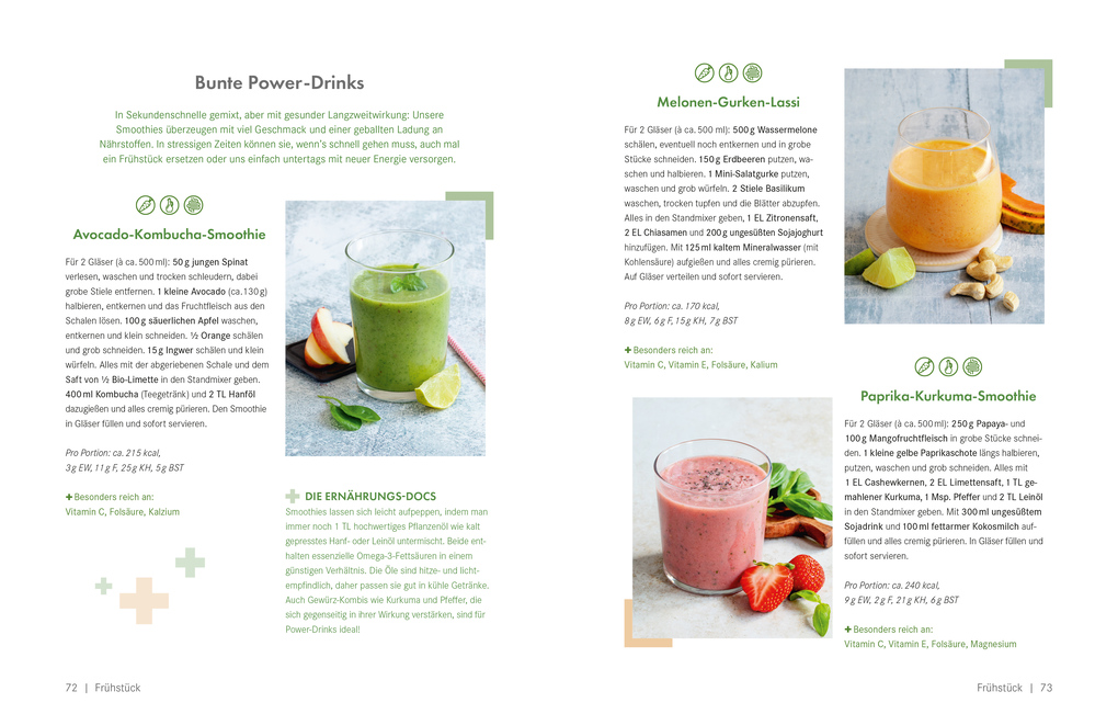 Weitere Ansicht: Die Ernährungs-Docs - Unsere große Nährstoffküche | Viola Andresen, Silja Schäfer, Jörn Klasen, Matthias Riedl