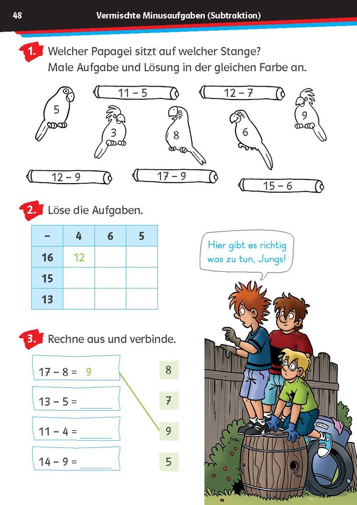 Weitere Ansicht: Die drei ??? Kids: Mein Übungsheft Mathe 1. Klasse - Rechnen bis 20
