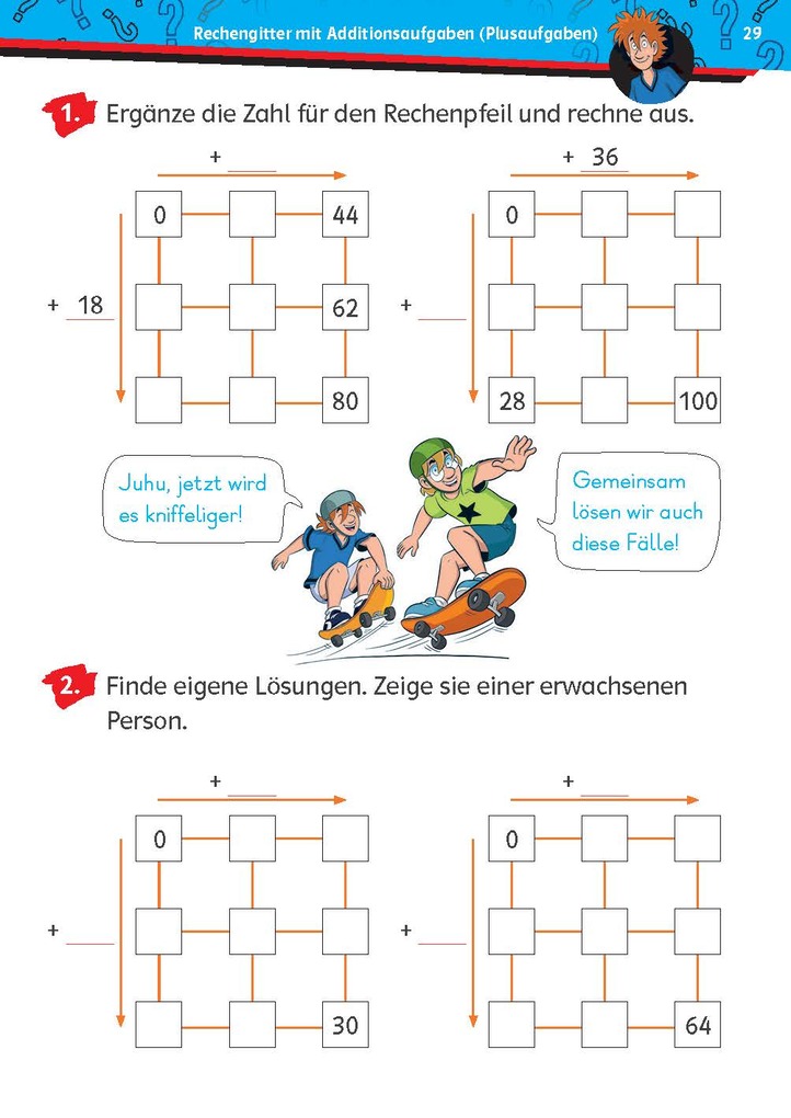 Weitere Ansicht: Die drei ??? Kids: Mein Übungsheft Mathe 2. Klasse - Rechnen bis 100