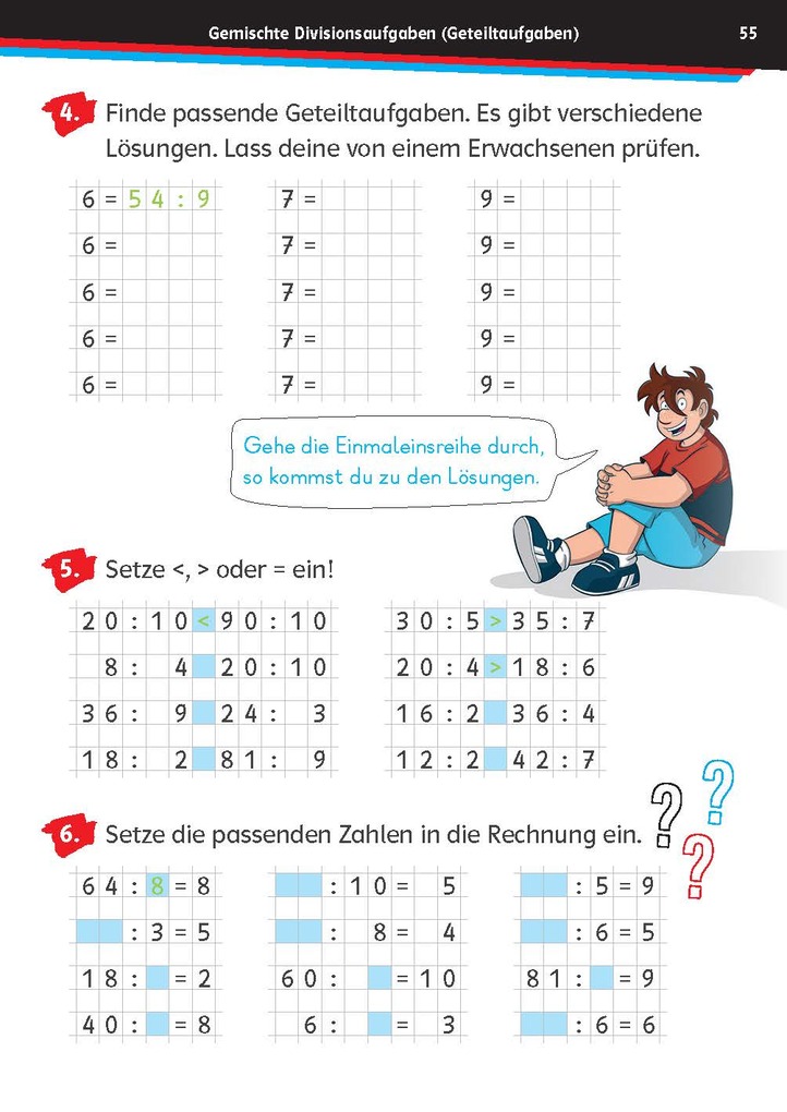 Weitere Ansicht: Die drei ??? Kids: Mein Übungsheft Mathe 2. Klasse - Rechnen bis 100