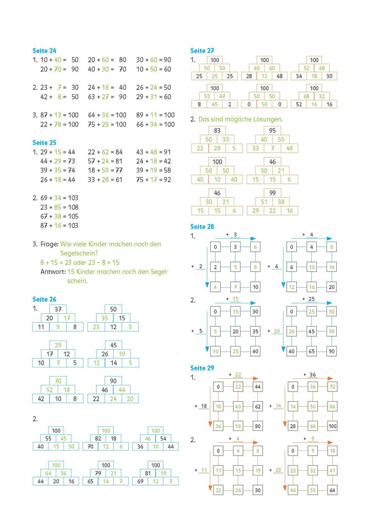 Weitere Ansicht: Die drei ??? Kids: Mein Übungsheft Mathe 2. Klasse - Rechnen bis 100